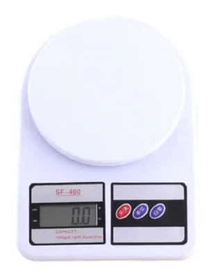 Digital Kitchen Food Scale Top View