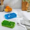 Honeycomb Silicone Ice Cube Tray – 37 Cavities, Non-Stick Design