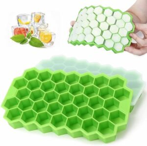 BPA-Free Silicone Honeycomb Ice Tray for Perfect Ice Cubes