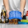 Flexible Silicone Ice Cube Tray Set for Easy Use